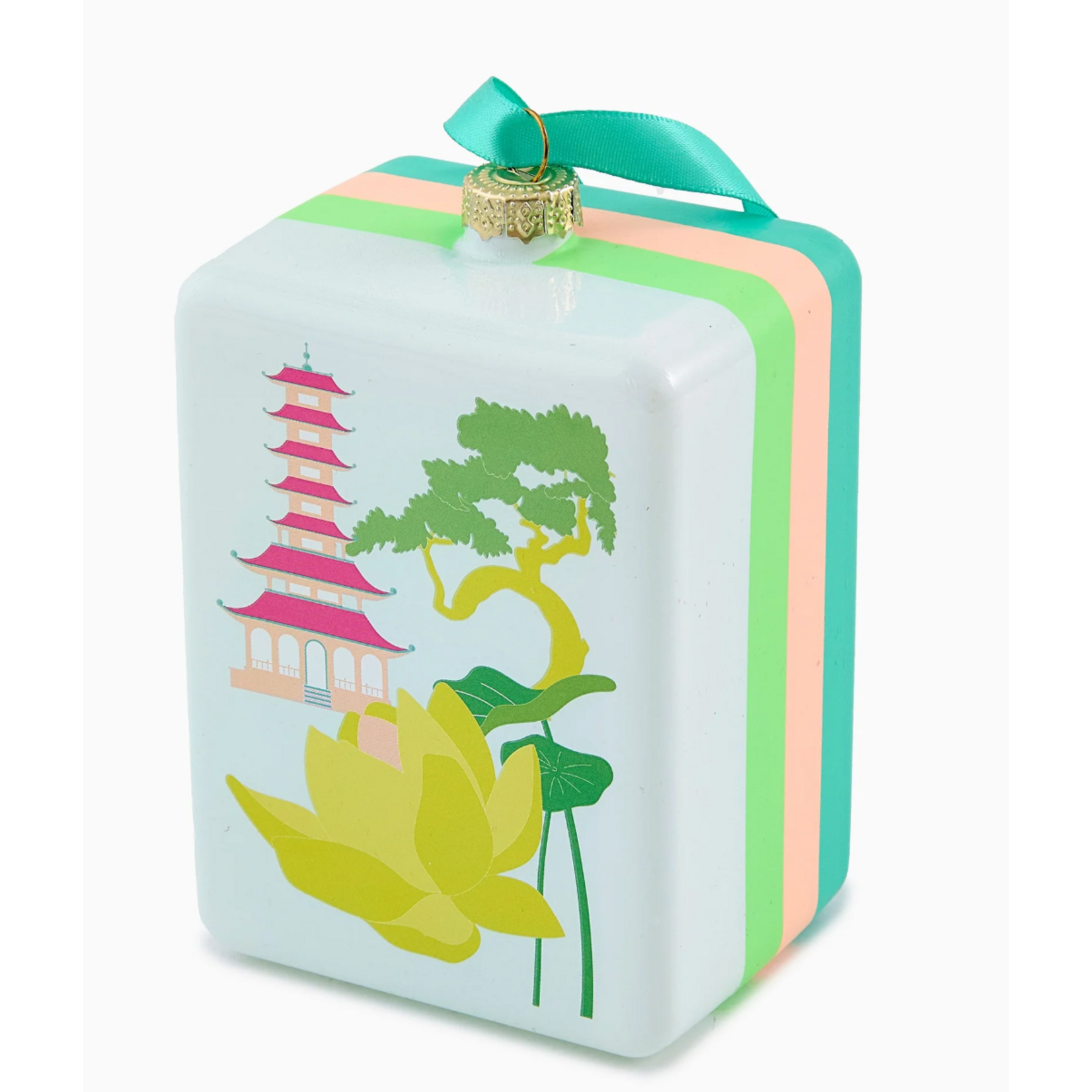 Oh My Mahjong Lotus Pagoda Ornament