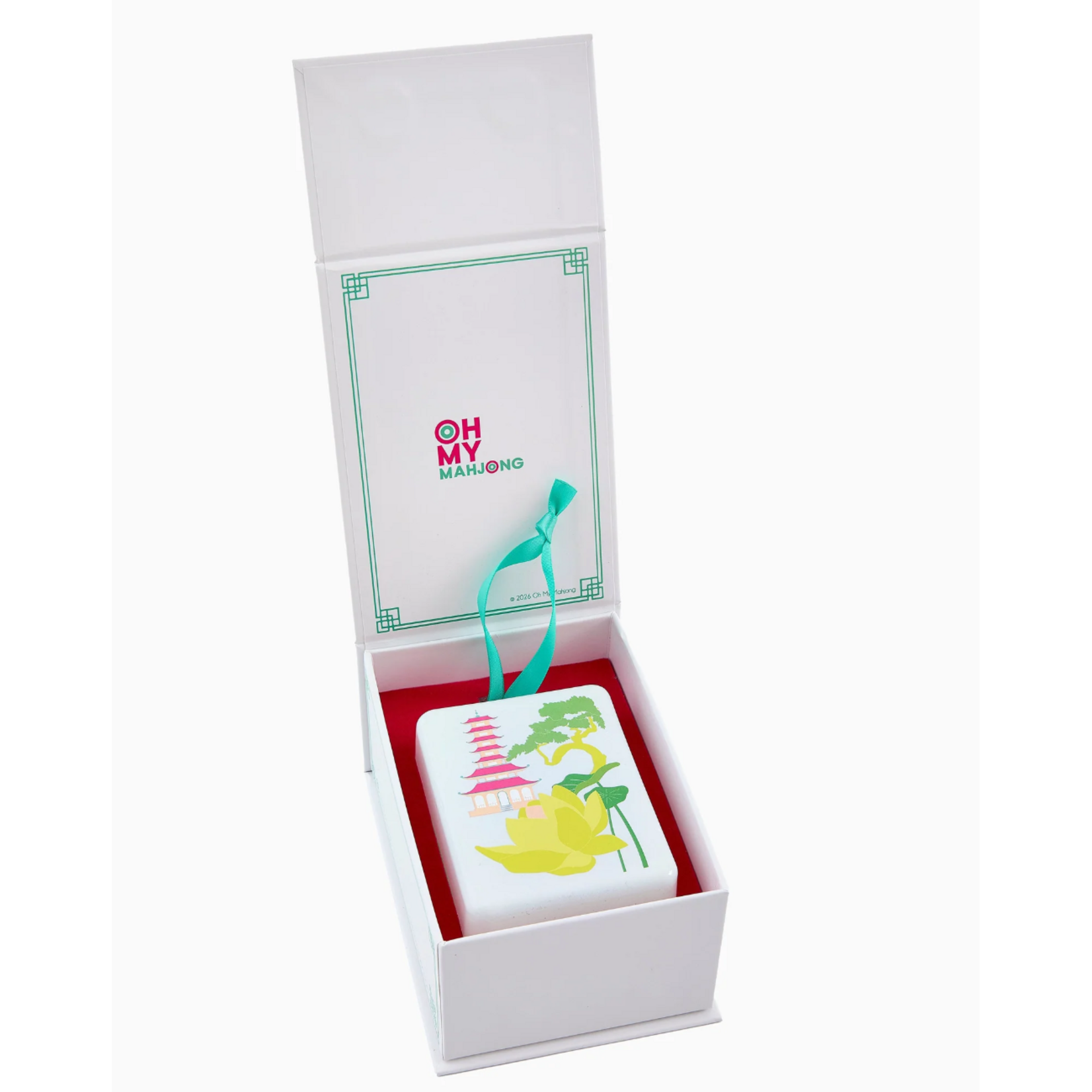 Oh My Mahjong Lotus Pagoda Ornament