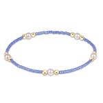 enewton Hope Puropse Pearl Bracelet - Bright Blue