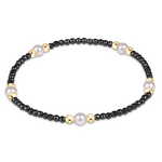 enewton Purpose Pearl 4mm Faceted Hematite Bracelet