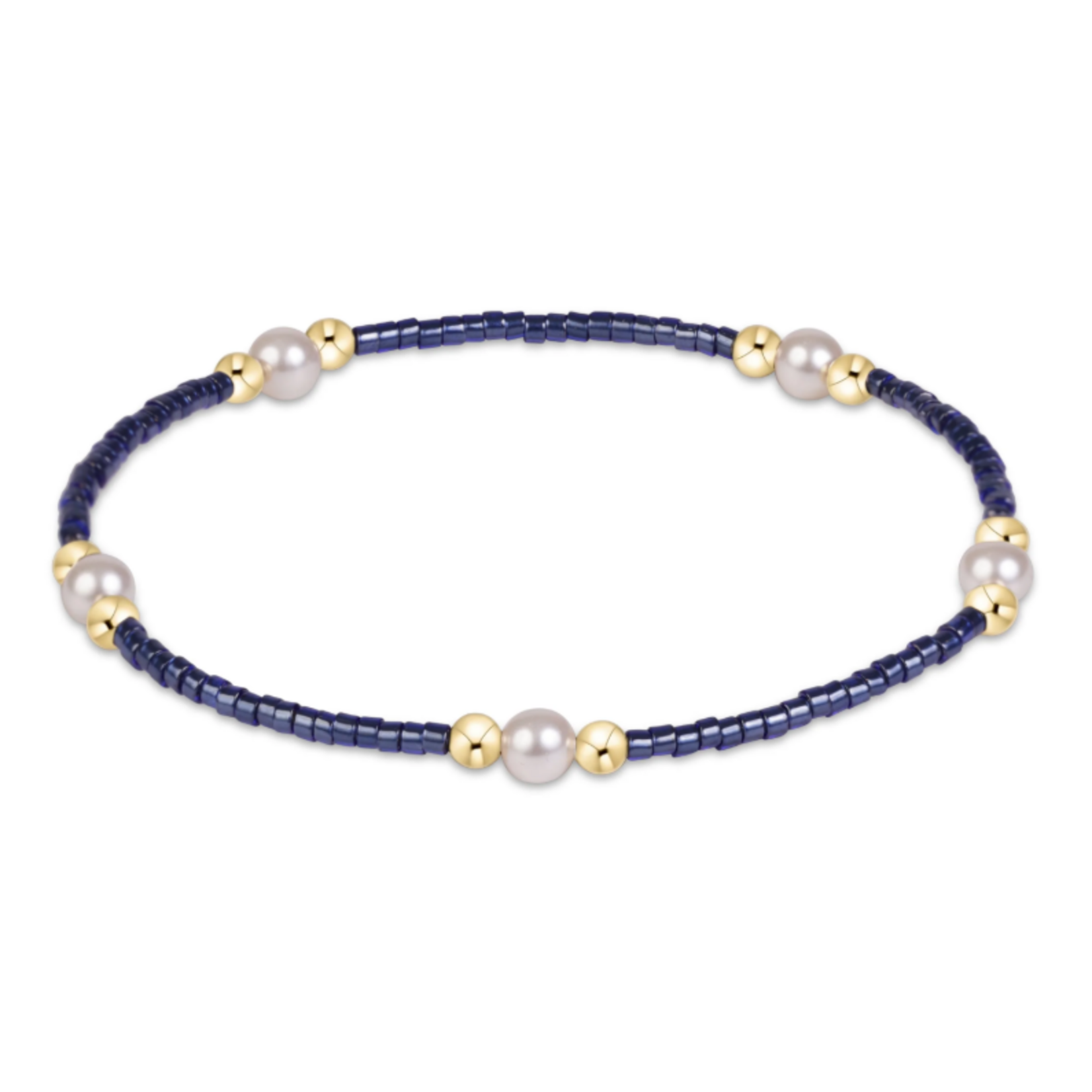 enewton Hope Purpose Pearl Bracelet - Navy