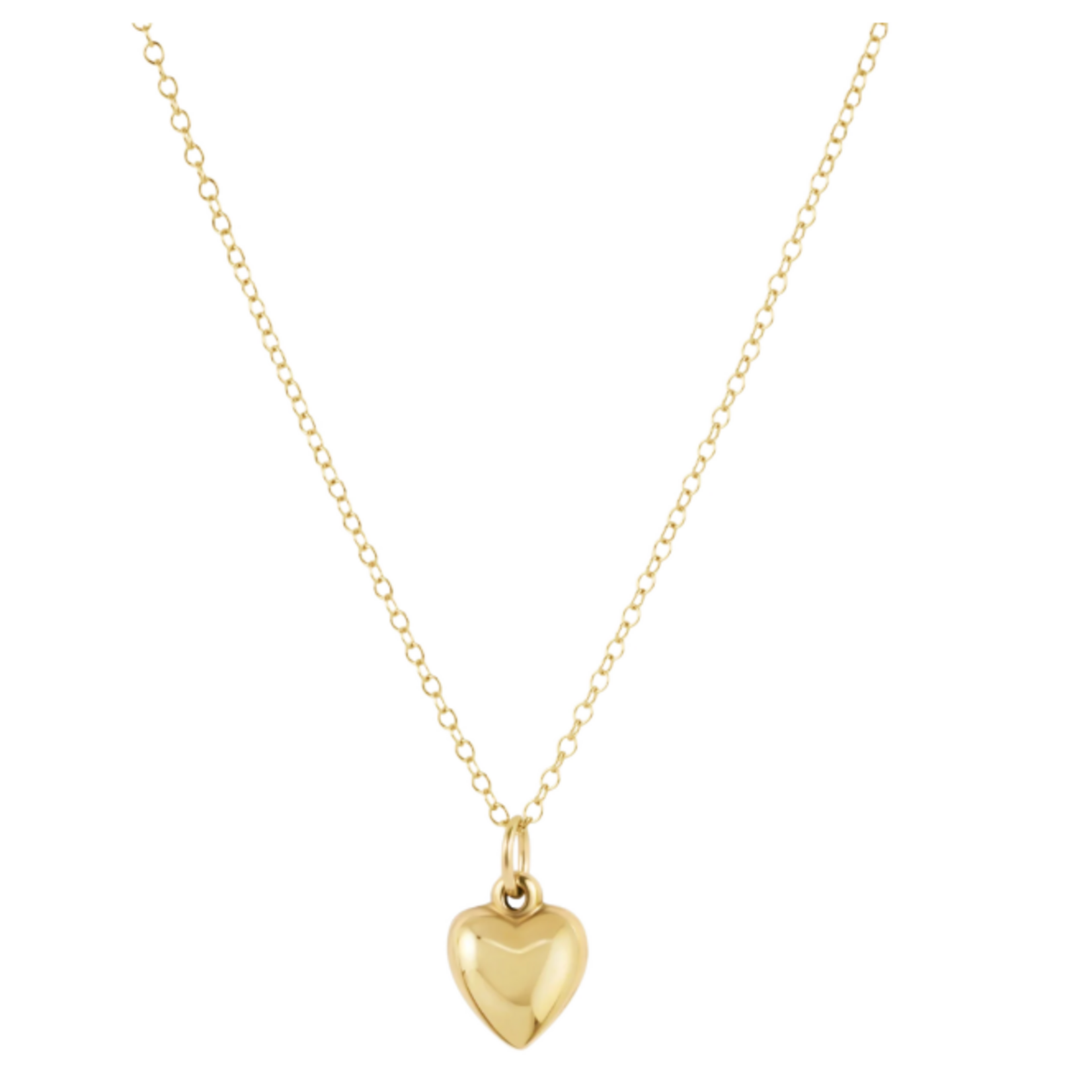 enewton 16" Necklace Gold - Love Plush Small Gold Charm