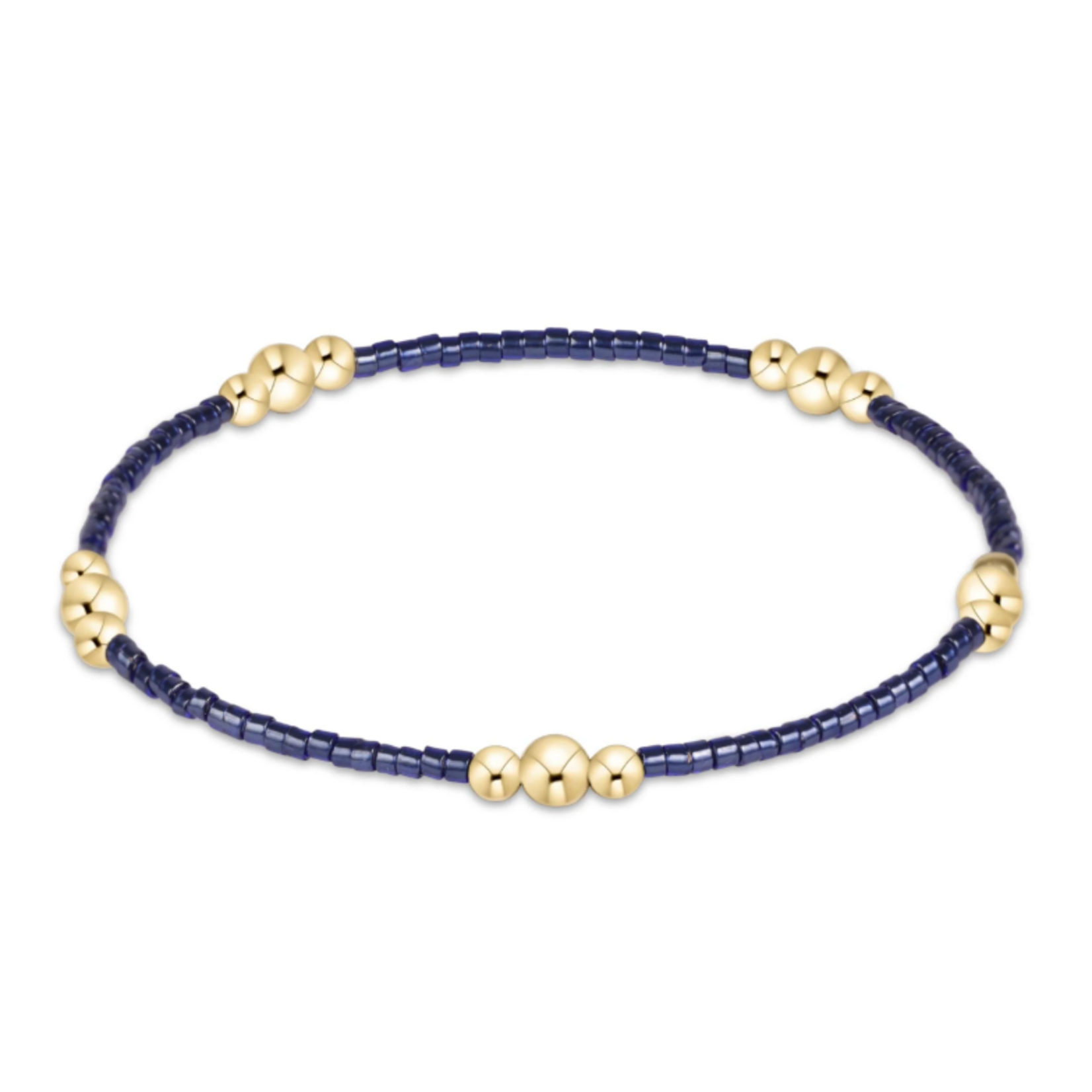 enewton Hope Purpose Gold Bracelet - Navy