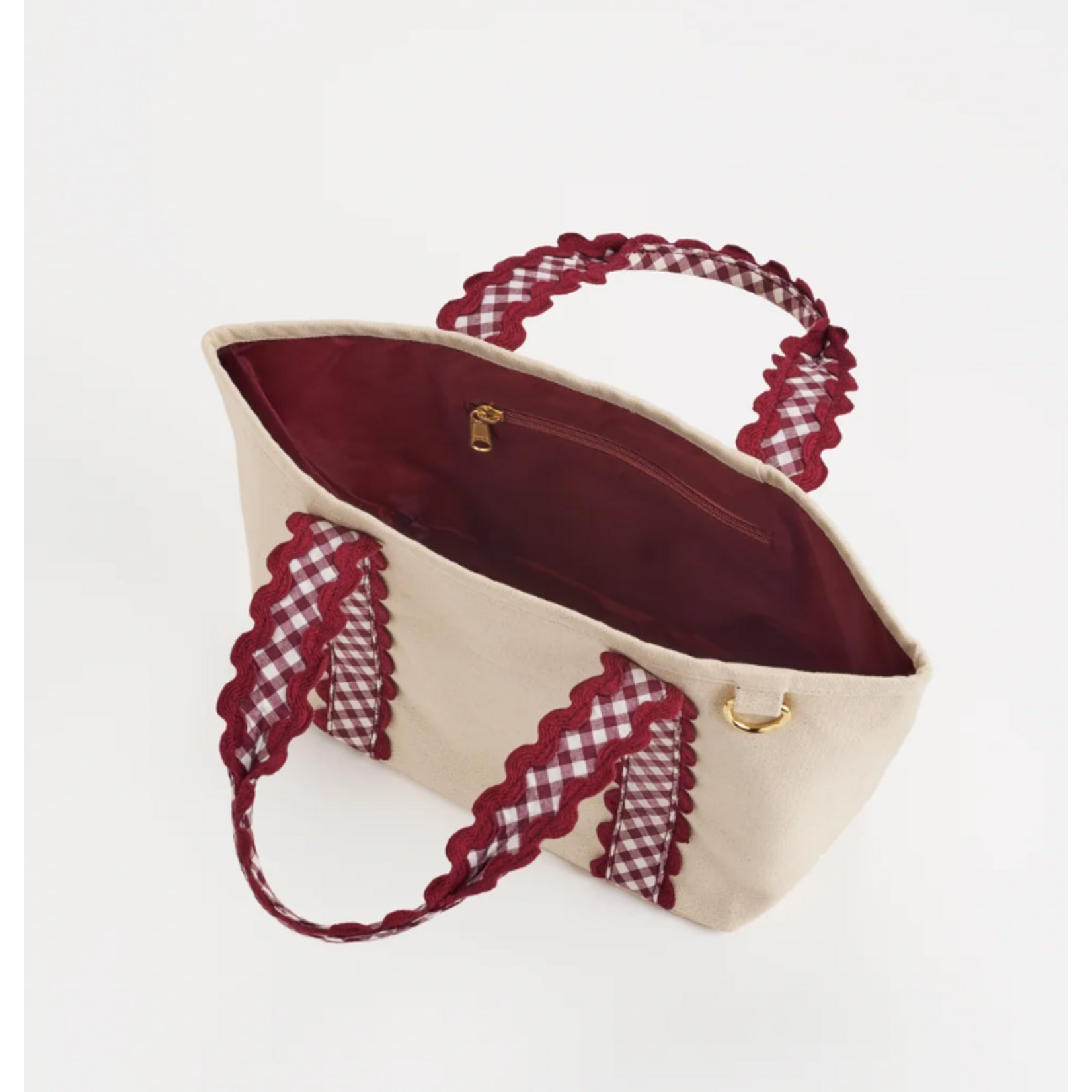 Darling Mini Tote - Maroon