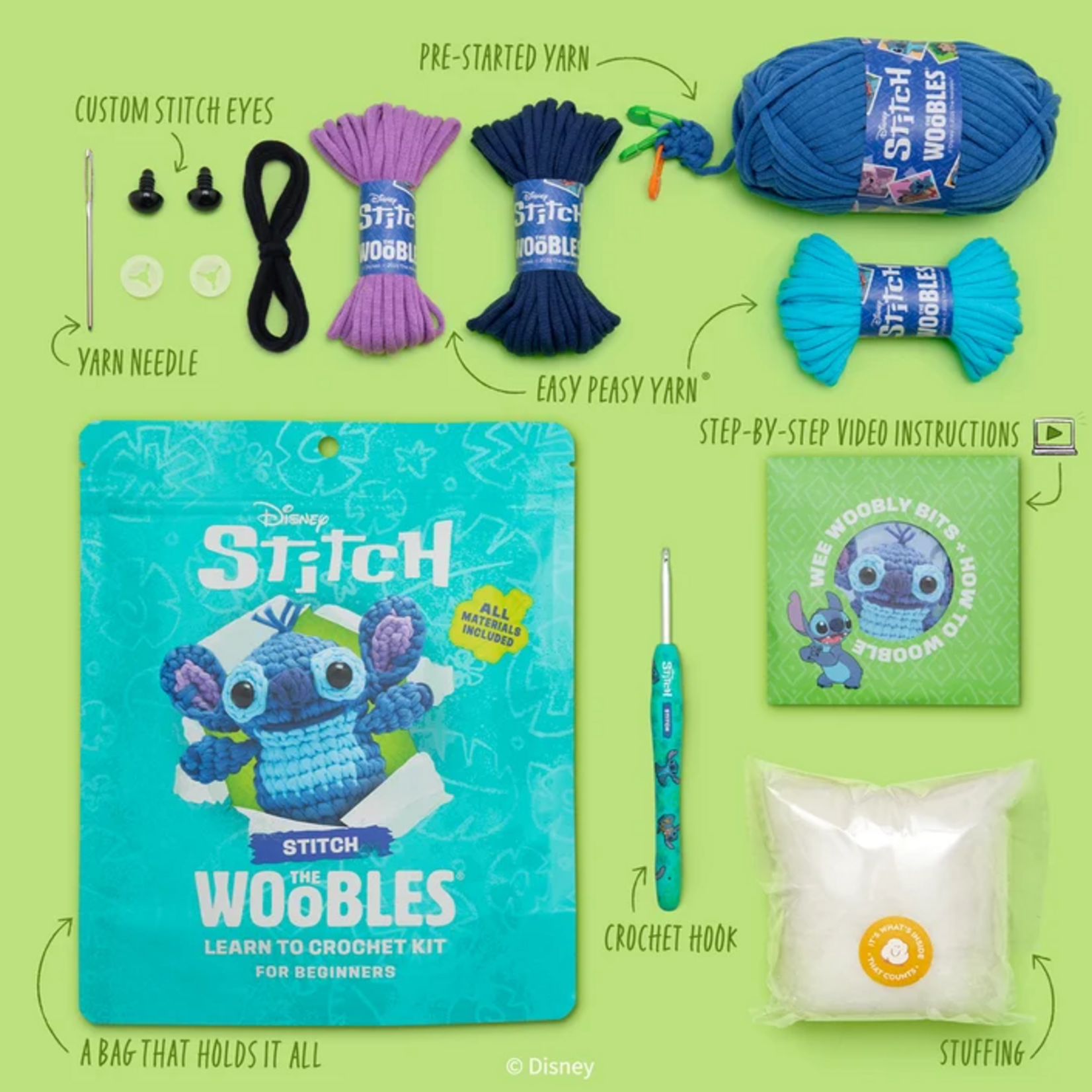 Woobles Stitch Crochet Kit