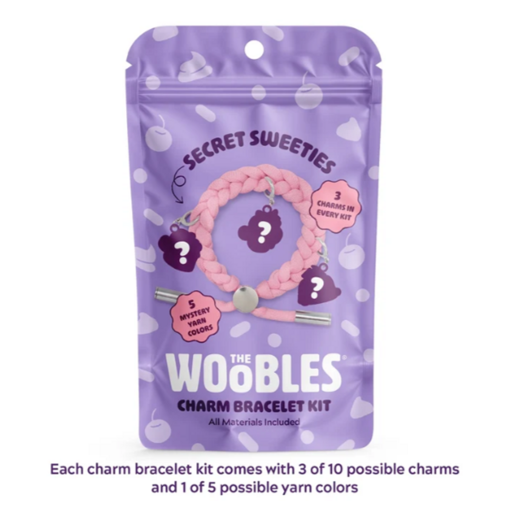 Woobles Secret Sweeties Charm Bracelet