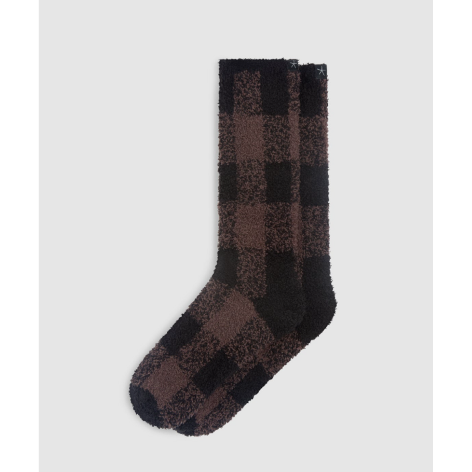 Barefoot Dreams Cozy Chic Buffalo Plaid Socks