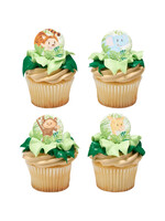 Baby Animals Cupcake Rings 4/pkt