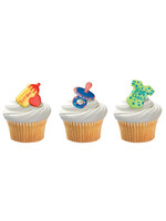 Baby Symbols Cupcake Rings 6/pkt