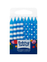 Blue Stripes & Dots Specialty Candles