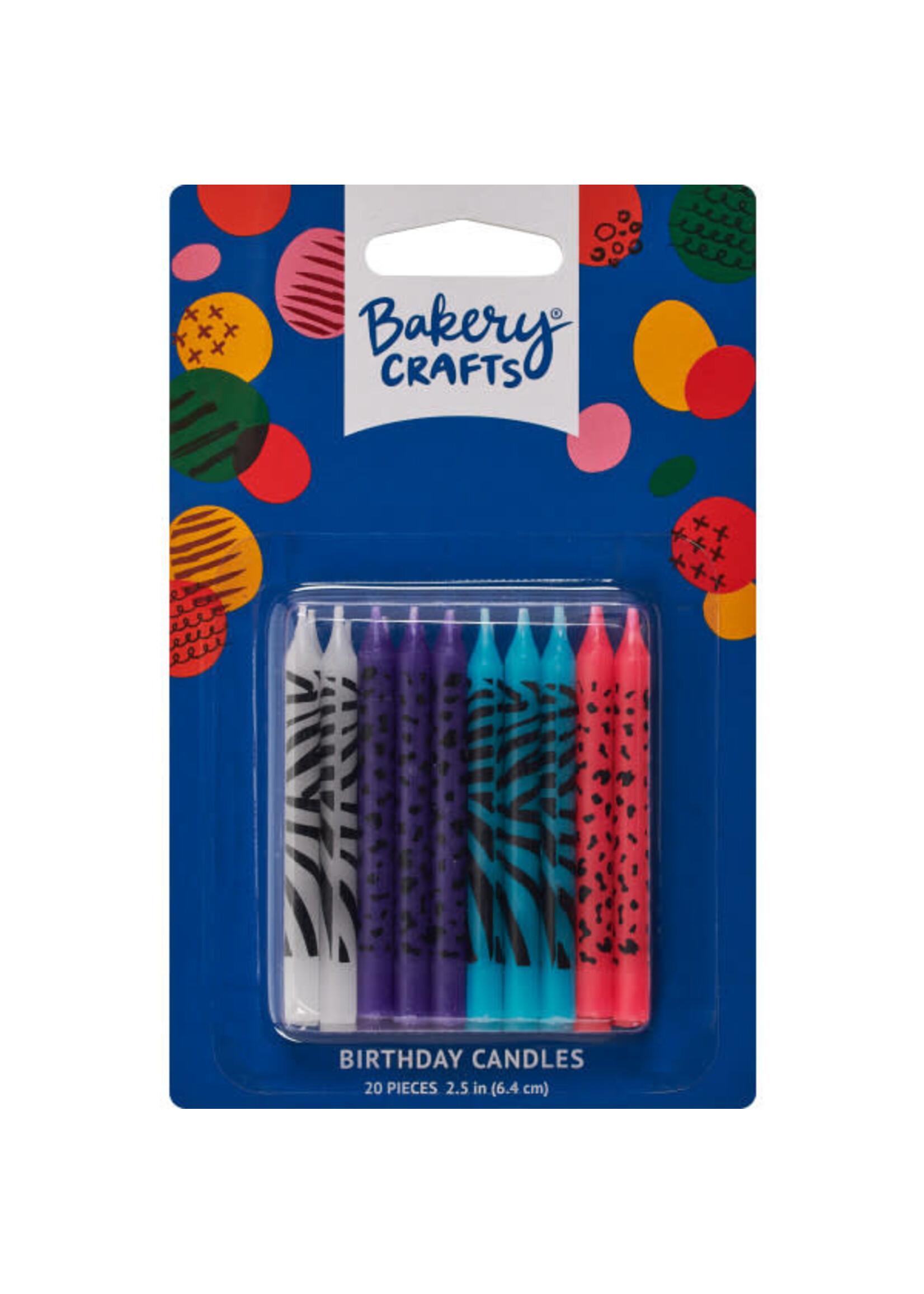 Bright Animal Print Specialty Candles