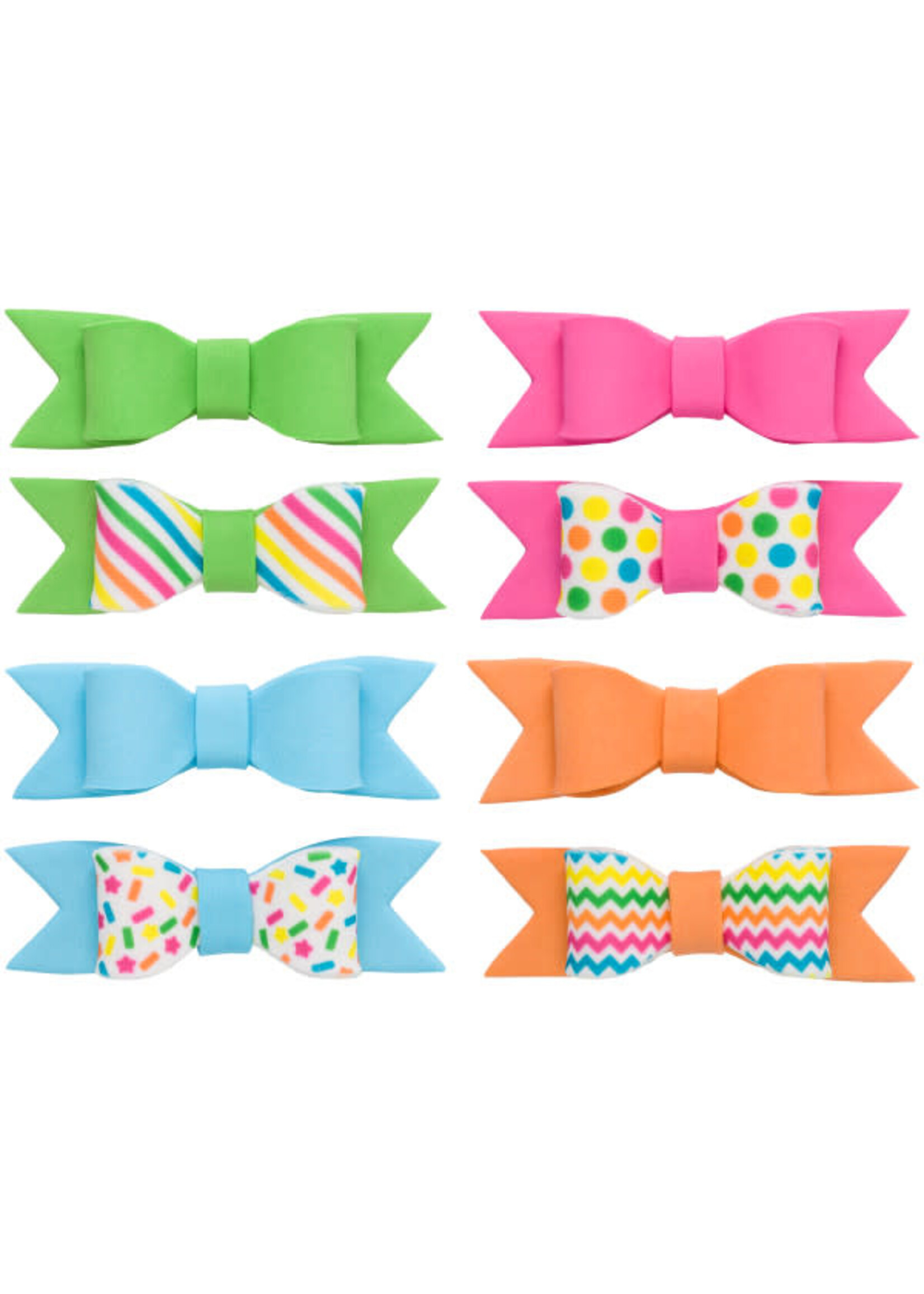 Bright Mini Assortment Gum Paste Bows