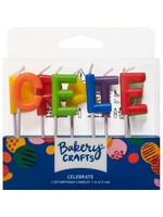 Celebrate Letters Specialty Candles