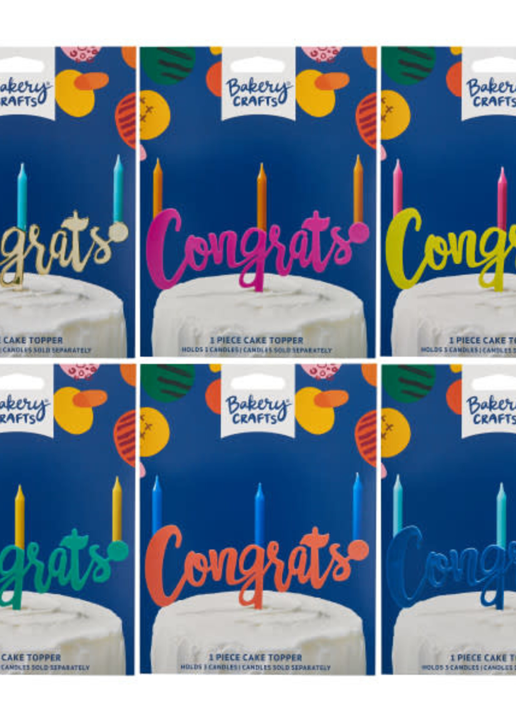 Congrats Assortment Candle Holder