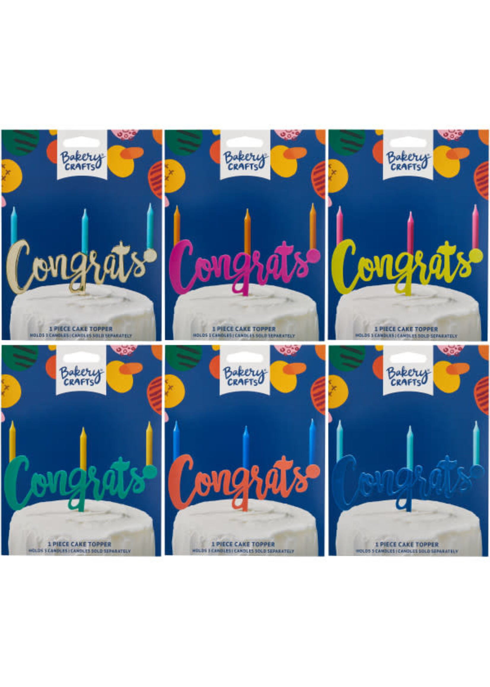 Congrats Assortment Candle Holder