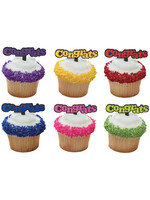 Congrats Bright Colors DecoPics® 6/pkt