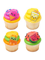 Cool Summer Treats Cupcake Rings 4/pkt