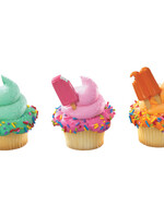 Cool Treat Assortment DecoPics® 6/pkt