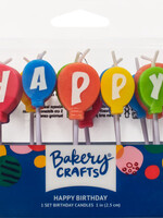 Happy Birthday Balloons Specialty Candles