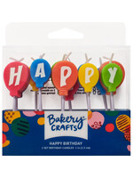 Happy Birthday Balloons Specialty Candles