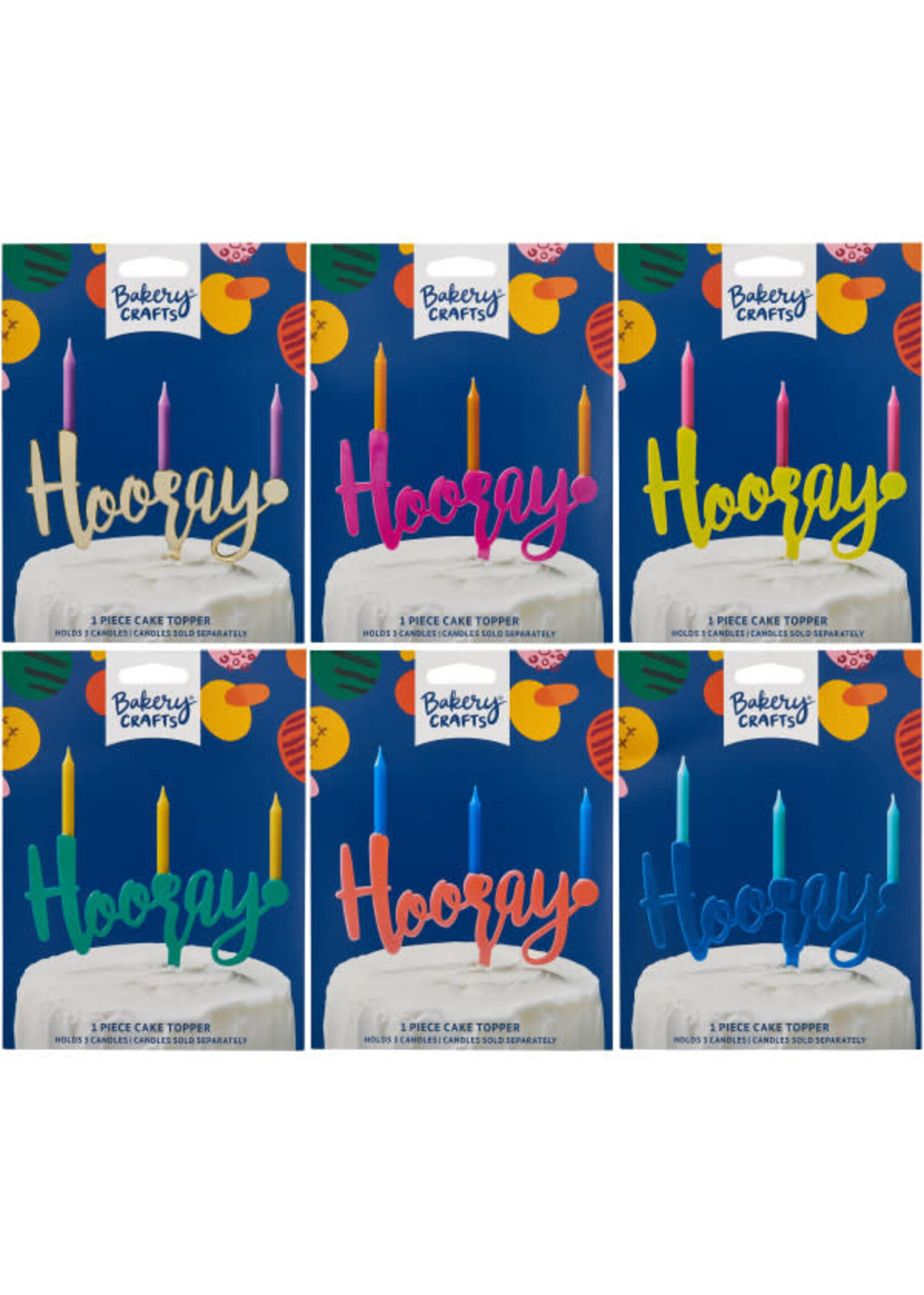 Hooray Assortment Candle Holder