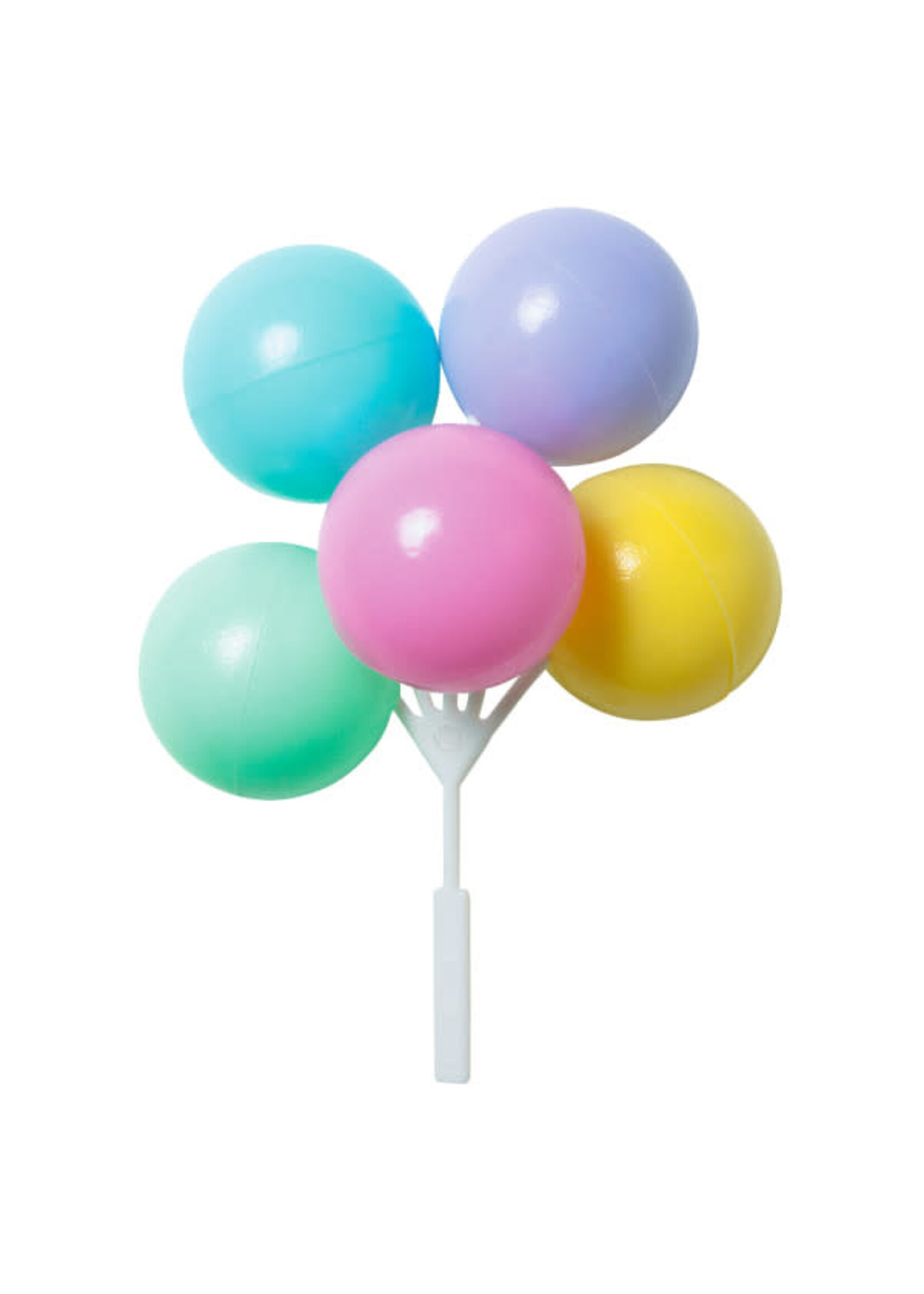 Pastel Balloon Cluster