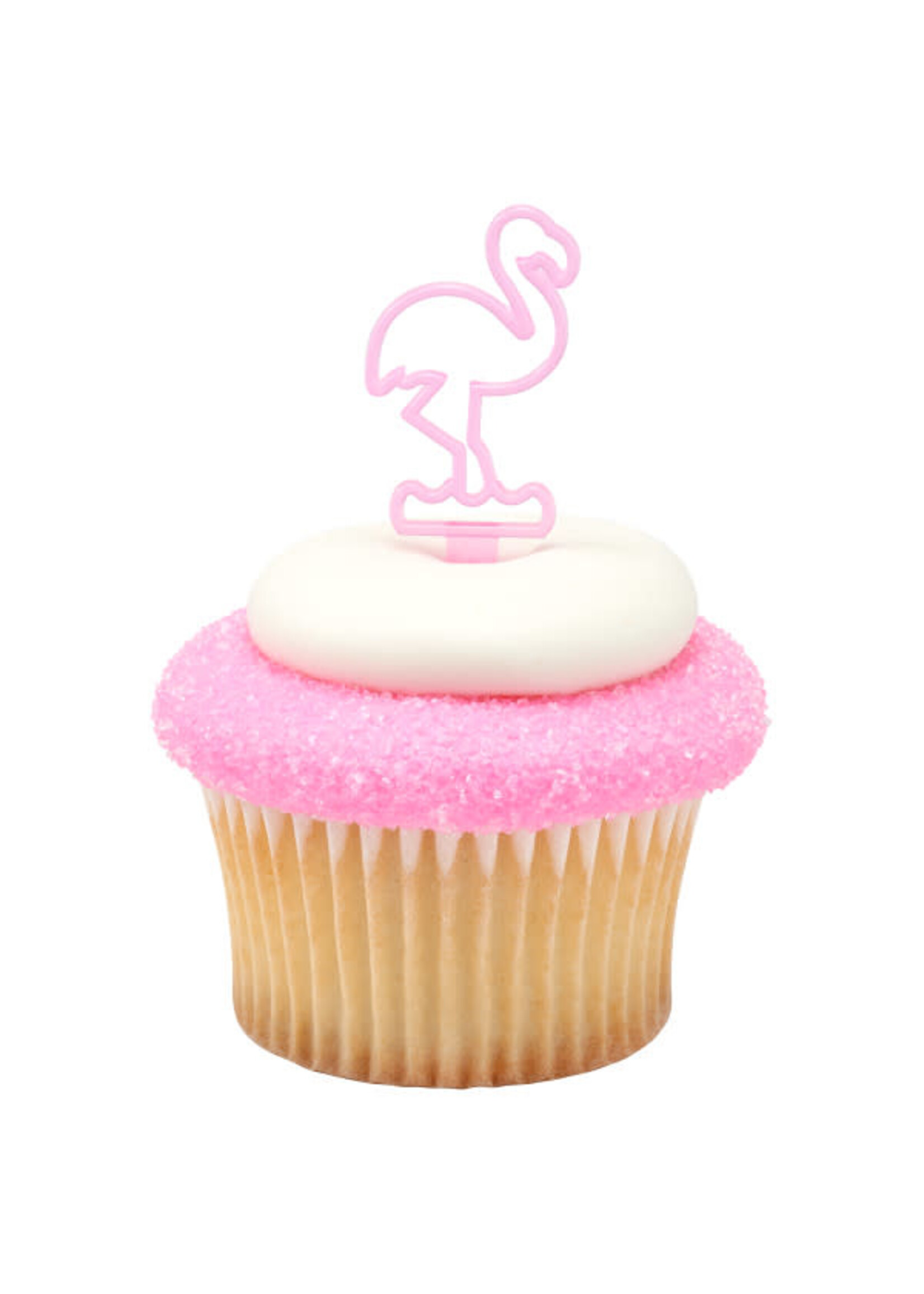 Pink Flamingos DecoPics® 6/pkt