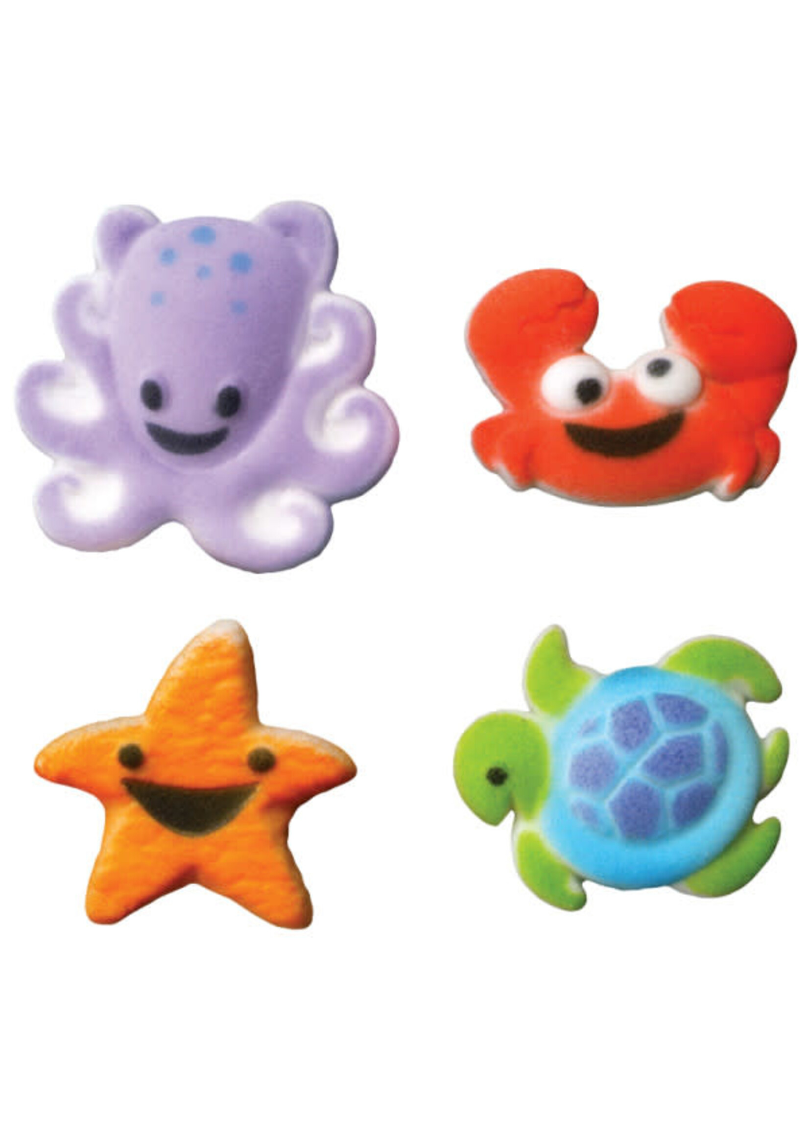 Sea Buddies Assortment Dec-Ons® Decorations04/pkt