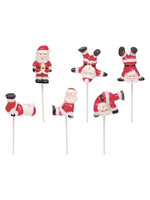 Tumbling Santas DecoPics®  6/pkt