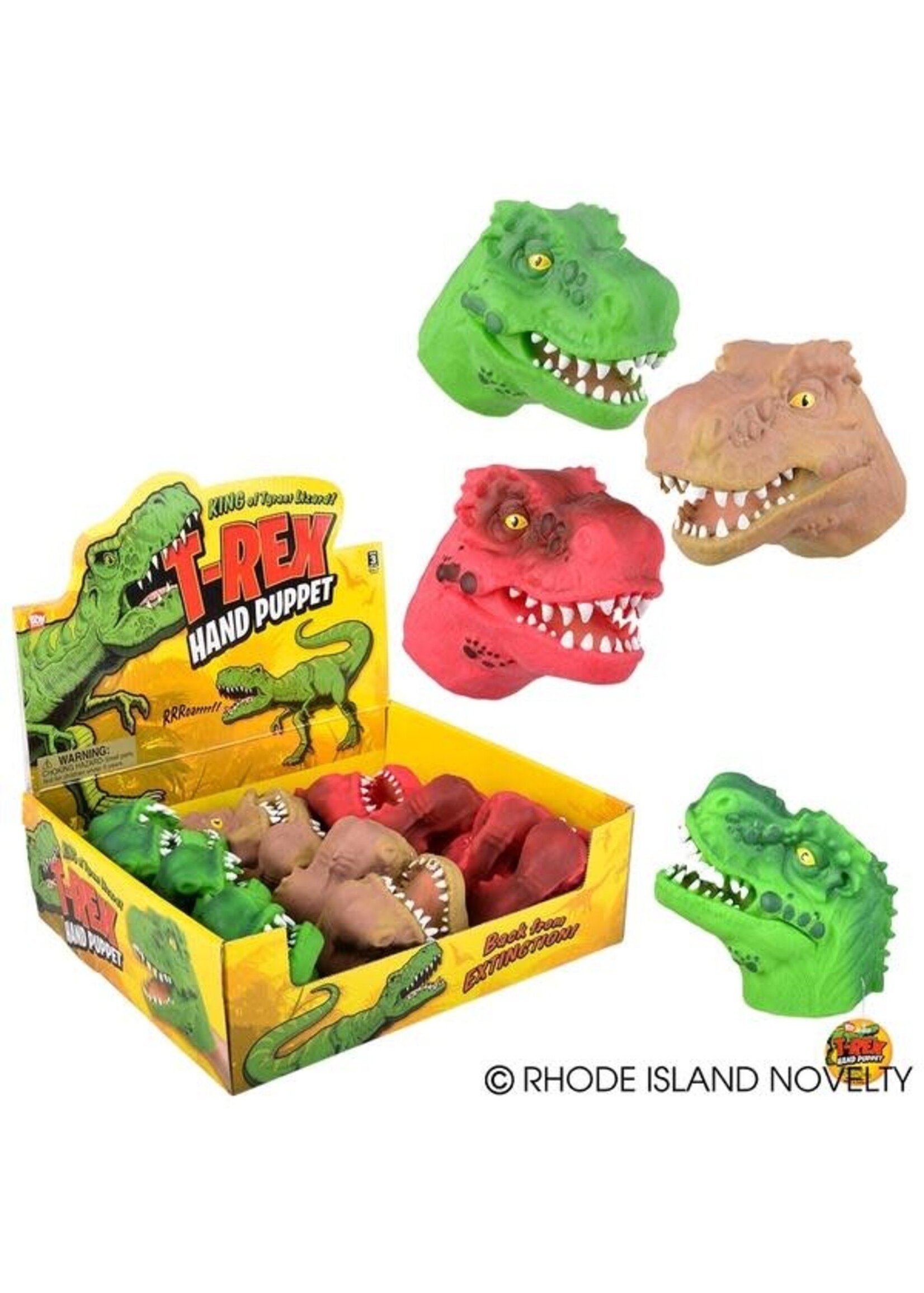 5" T-REX HAND PUPPET