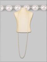 100" 14mm Pearls White