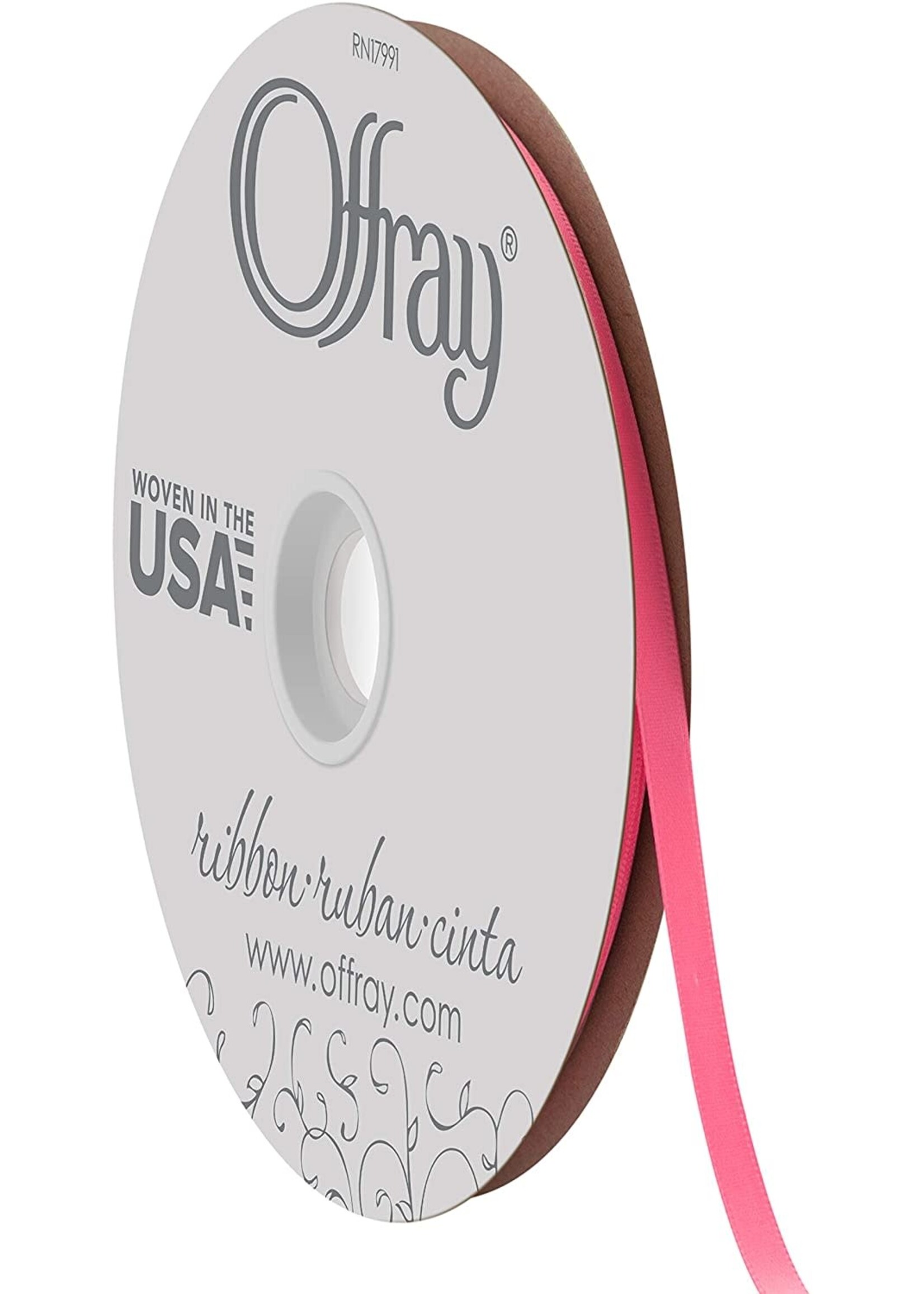 1/4 Inch A Satin Ribbon ASST CLR