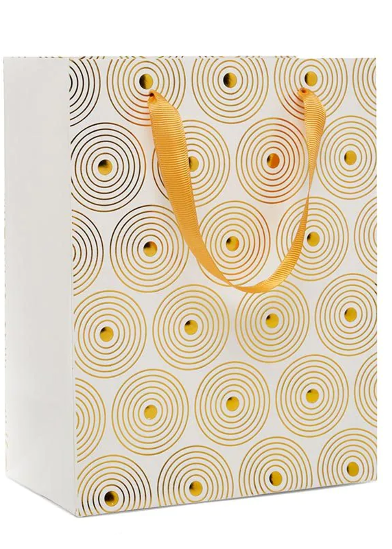11-3/4X4-3/4X15-3/4 WHITE CONCENTRIC CIRCLES EUROT