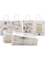 Small Gift Bags Set 8.3"H x 5.9"L x 3.1"W