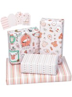 GIFT WRAP PLUS CARD SET 27.5 inch X 39.4 inch Per Sheet