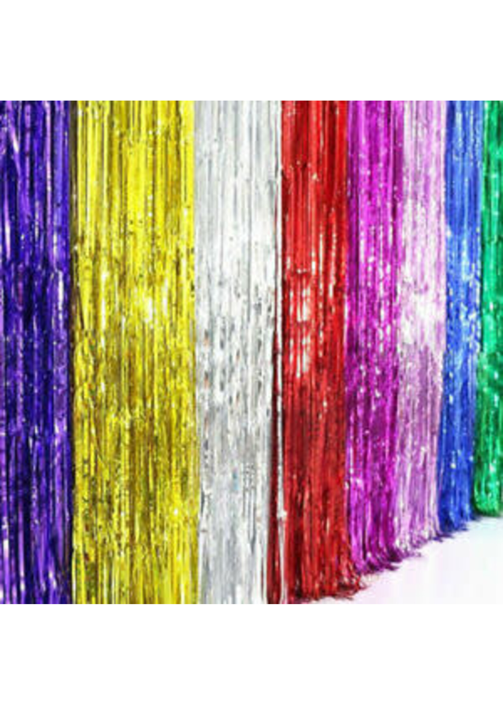 TINSEL CURTAILS 3 FEET X 6 FEET