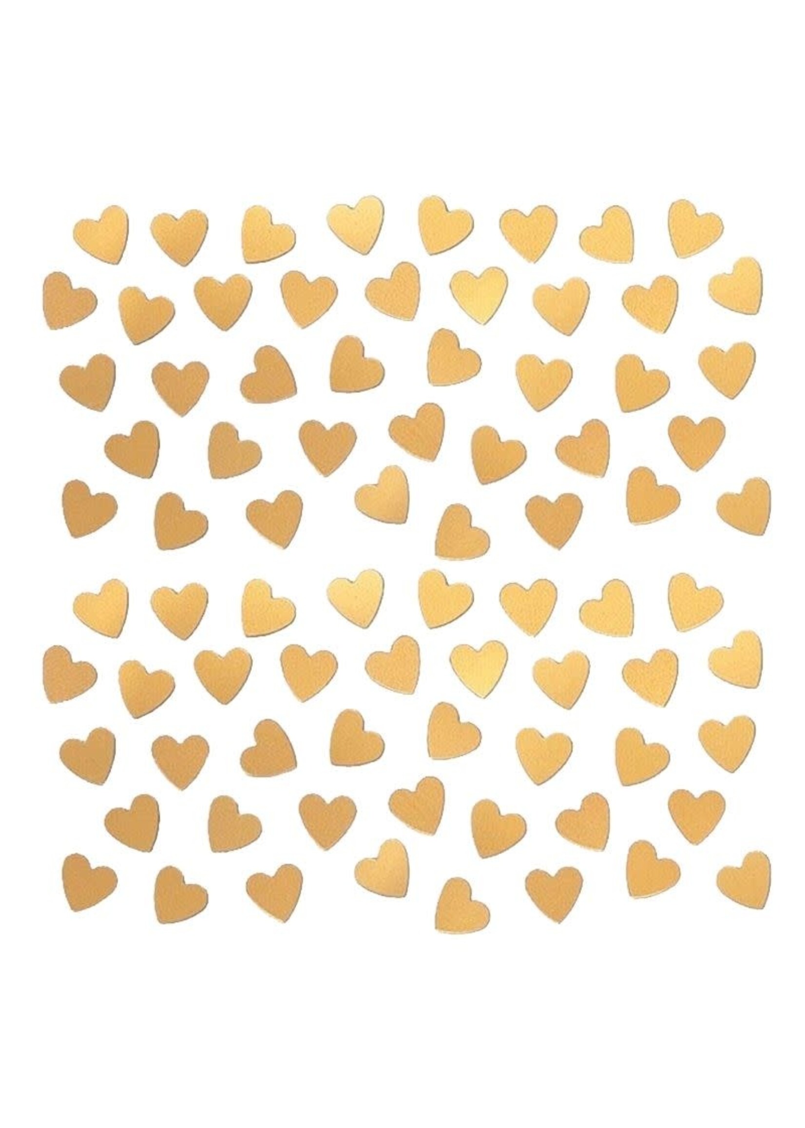 10 Gms Confetti Heart Gold