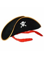 Pirate Hat W/red Band
