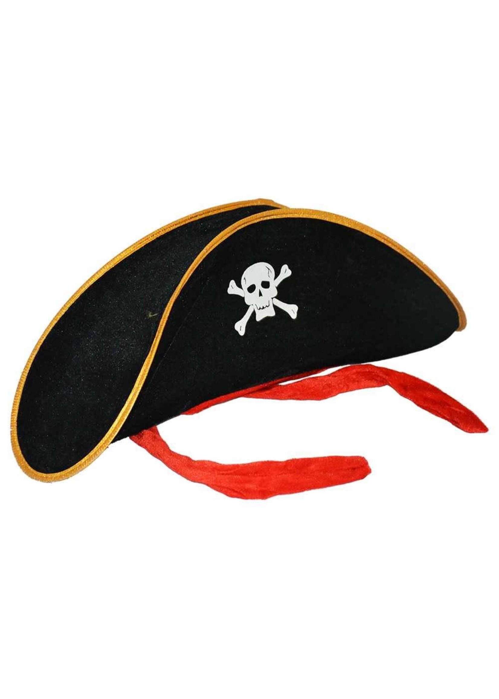 Pirate Hat W/red Band