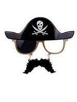 Pirate Eye Glasses With Mustache