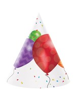 HAT ADULT 8CT BALLOON BASH