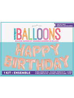 14" RSE GLD BD LTR BLN BNR KIT