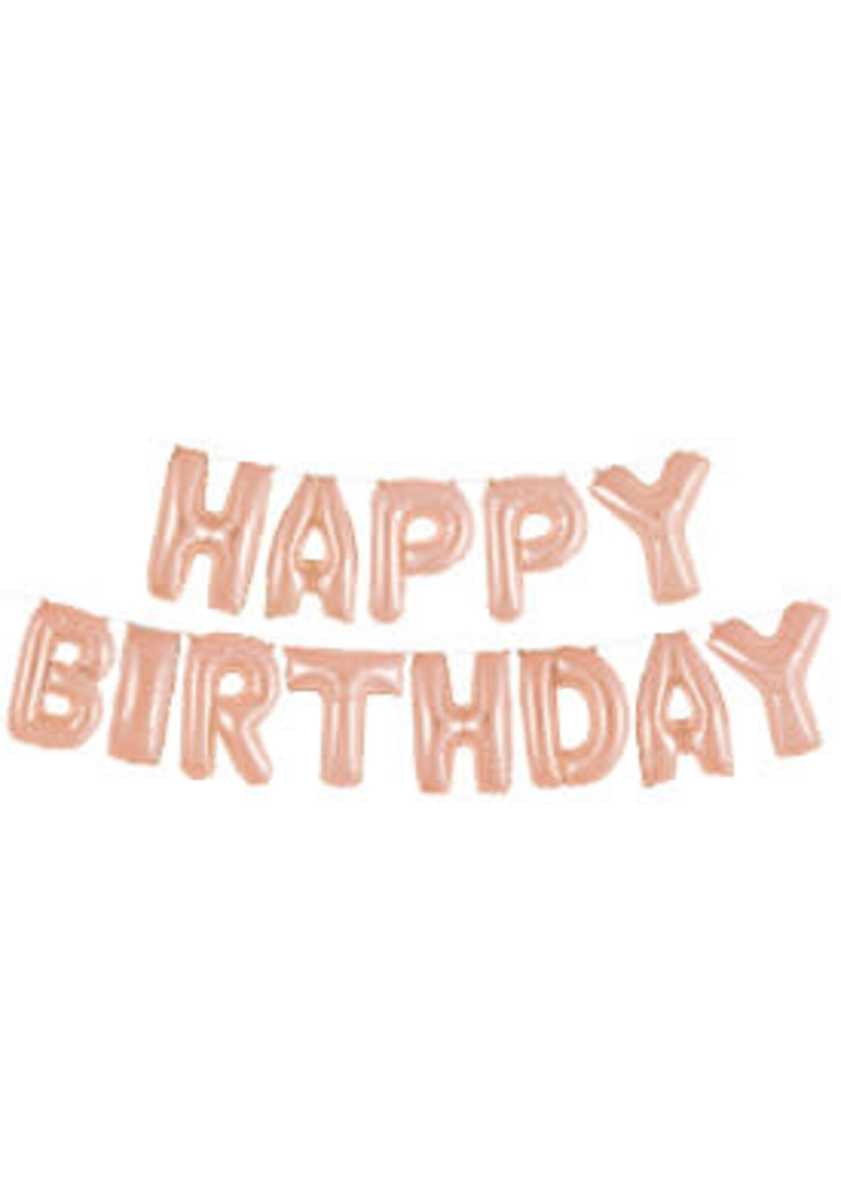 14" RSE GLD BD LTR BLN BNR KIT