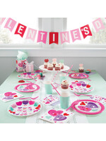 Smiling Hearts Round 9" Dinner Plates, 8ct