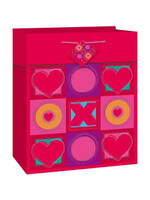 XO Hearts Medium Gift Bag