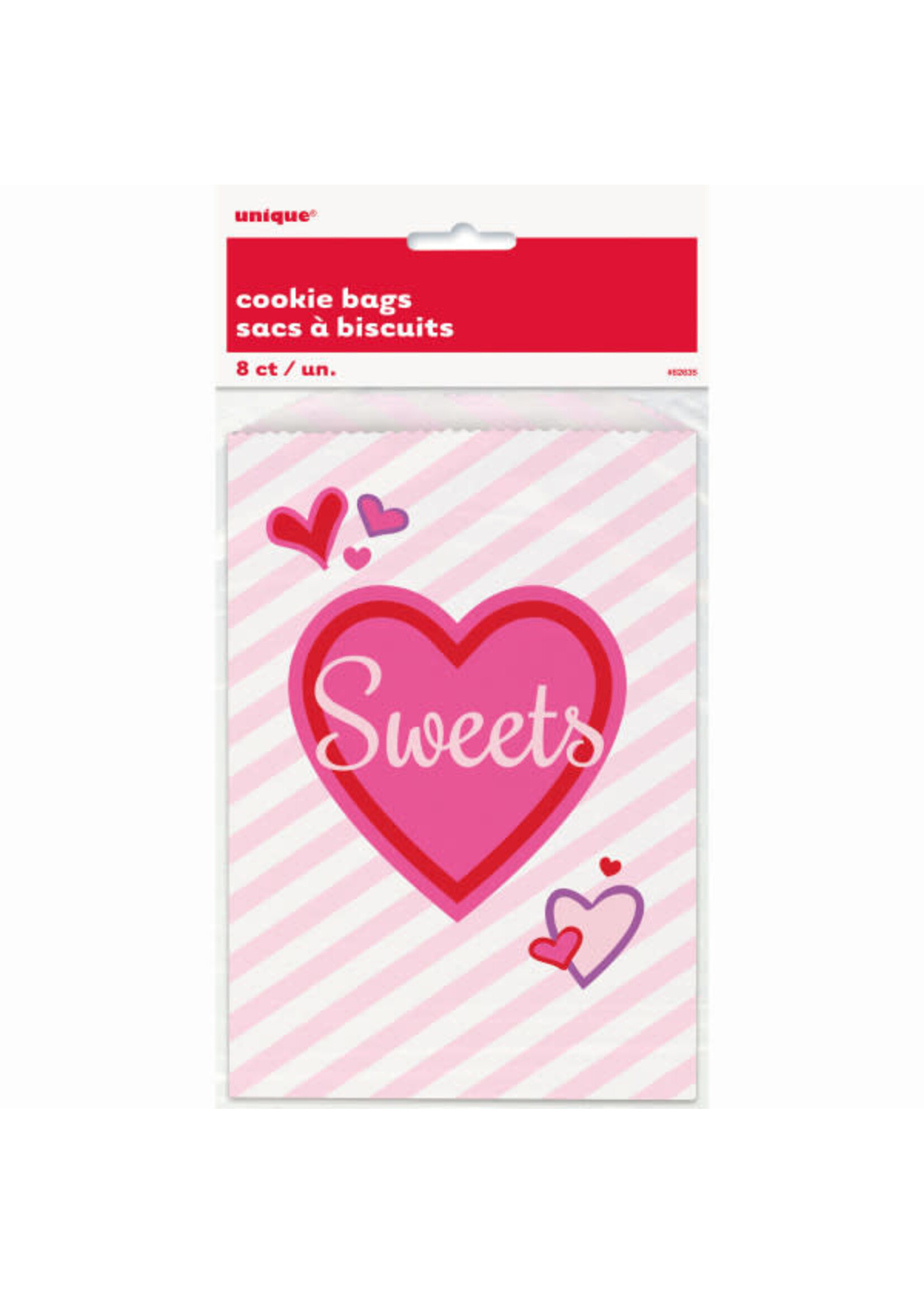 Sweet Cookie Loot Bags 5"x7.5", 8ct