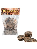1.5" PIRATE COINS 6/PKT