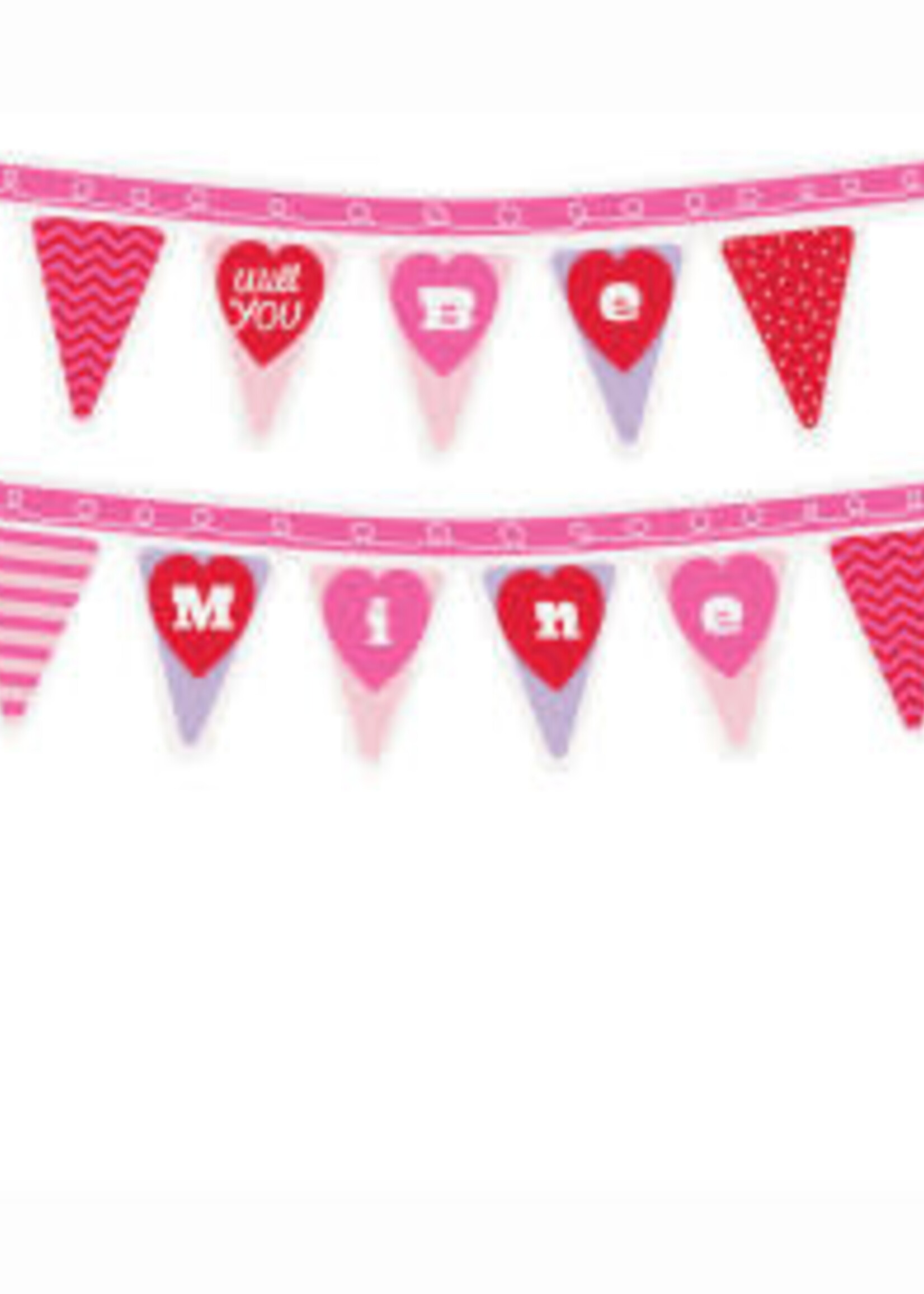 Be Mine Cake Bunting