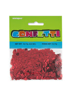 Red Foil Heart Confetti, .5oz
