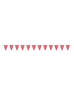 Hearts Flag Banner, 9 Ft